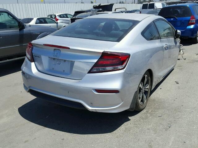 2HGFG3B80FH529481 - 2015 HONDA CIVIC EX 银色 照片 4