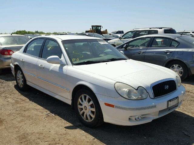 KMHWF35H43A767143 - 2003 HYUNDAI SONATA GLS WHITE photo 1