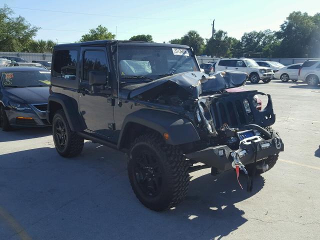 1C4AJWAGXHL575409 - 2017 JEEP WRANGLER S CHARCOAL photo 1