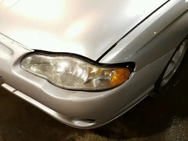 2G1WX12K539346557 - 2003 CHEVROLET MONTE CARL 银色 照片 10