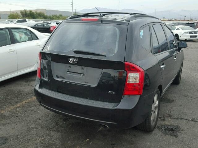 KNAFG525777032177 - 2007 KIA RONDO/LX/E BLACK photo 4