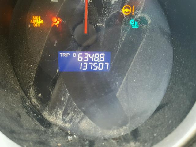 JHMGD38617S065482 - 2007 HONDA FIT S ვერცხლისფერი ფოტო 8