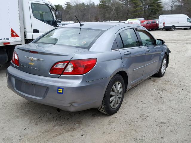 1C3LC46K67N645256 - 2007 CHRYSLER SEBRING BLUE photo 4