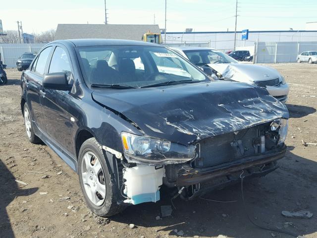 JA32U1FUXAU019242 - 2010 MITSUBISHI LANCER DE BLACK photo 1