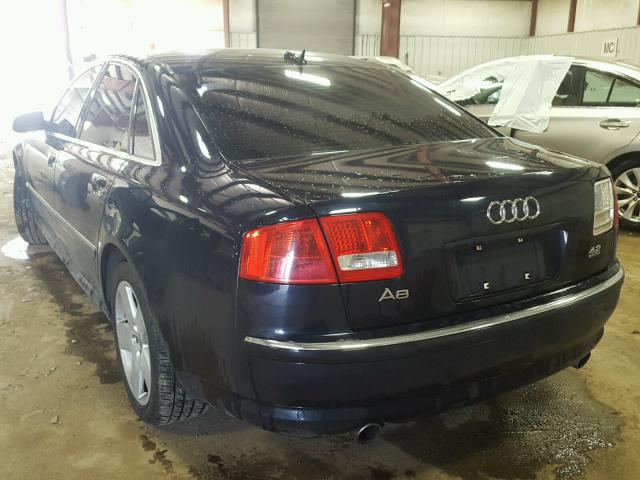 WAULL44E76N012043 - 2006 AUDI A8 4.2 QUA BLUE photo 3