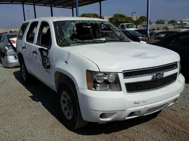 1GNFK13079R179675 - 2009 CHEVROLET TAHOE WHITE photo 1