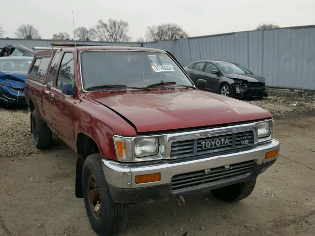 JT4VN13D3M5051786 - 1991 TOYOTA PICKUP 1/2 RED photo 1