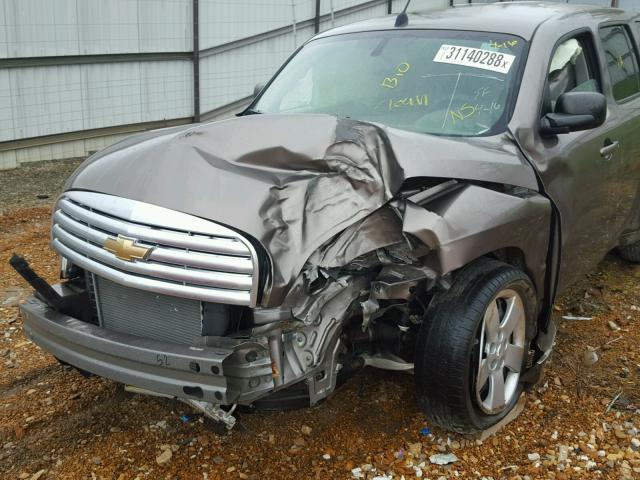3GNBAAFW7BS562732 - 2011 CHEVROLET HHR LS ნაცრისფერი ფოტო 9