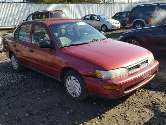 2T1AE04B1SC072741 - 1995 TOYOTA COROLLA RED photo 1