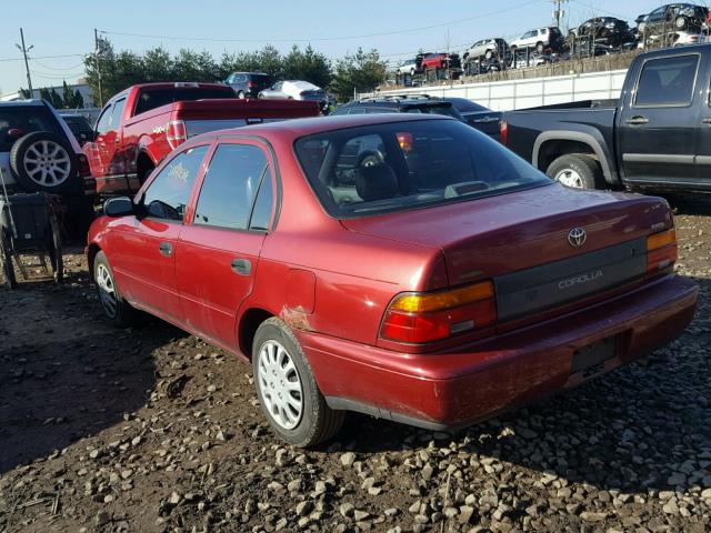 2T1AE04B1SC072741 - 1995 TOYOTA COROLLA RED photo 3