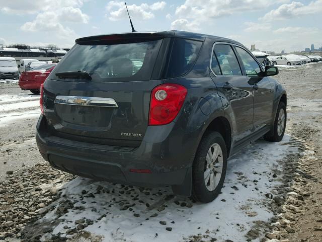 2CNFLCECXB6404211 - 2011 CHEVROLET EQUINOX LS SILVER photo 4