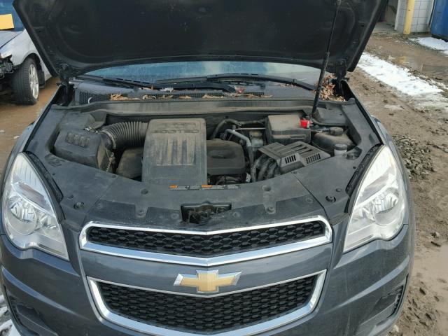 2CNFLCECXB6404211 - 2011 CHEVROLET EQUINOX LS SILVER photo 7