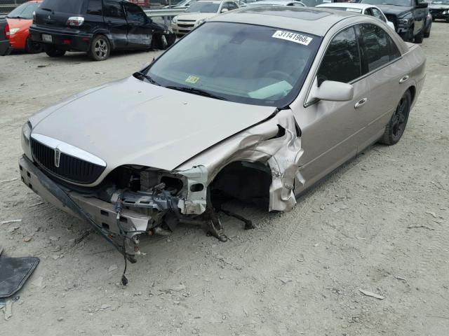 1LNHM87A21Y675092 - 2001 LINCOLN LS GOLD photo 2