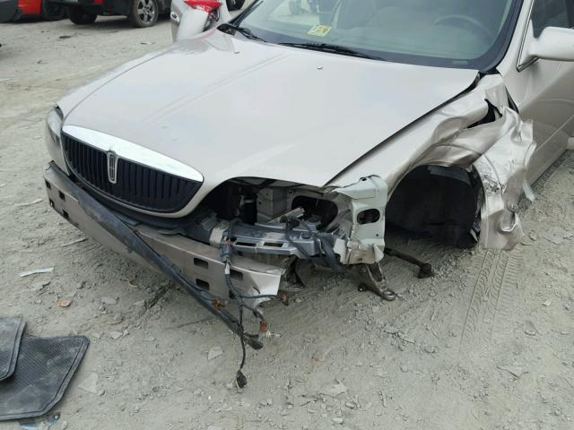 1LNHM87A21Y675092 - 2001 LINCOLN LS GOLD photo 9