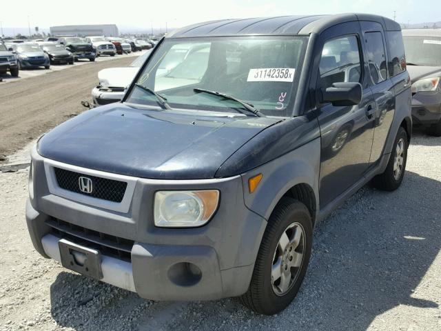 5J6YH17543L018209 - 2003 HONDA ELEMENT EX BLACK photo 2