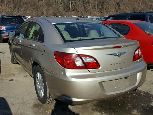 1C3LC46K07N633751 - 2007 CHRYSLER SEBRING GOLD photo 3