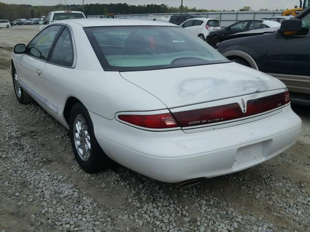 1LNLM92V0VY623993 - 1997 LINCOLN MARK VIII WHITE photo 3