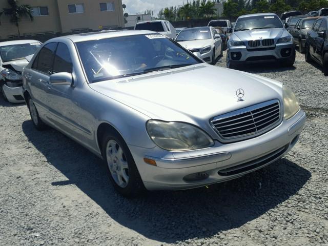 WDBNG70J11A183003 - 2001 MERCEDES-BENZ S 430 SILVER photo 1