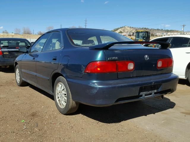 JH4DB7651WS002696 - 1998 ACURA INTEGRA LS GREEN photo 3