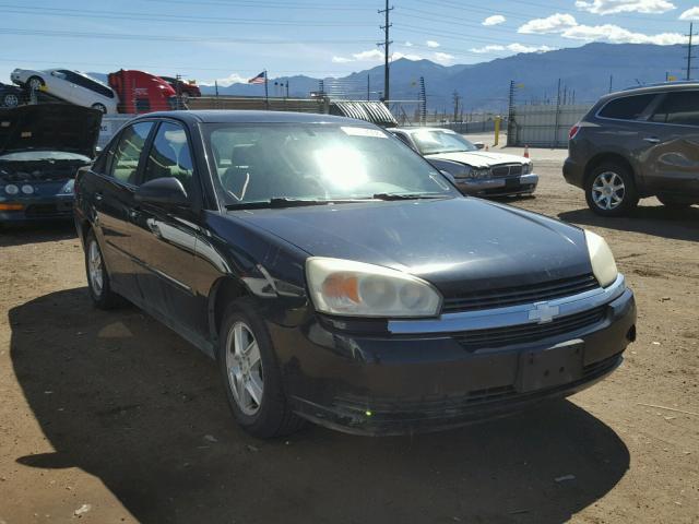 1G1ZT54844F227196 - 2004 CHEVROLET MALIBU LS შავი ფოტო 1