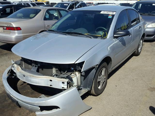 1G8AG52F94Z201728 - 2004 SATURN ION LEVEL SILVER photo 2