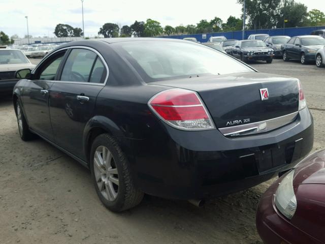 1G8ZV57B39F208097 - 2009 SATURN AURA XR BLACK photo 3