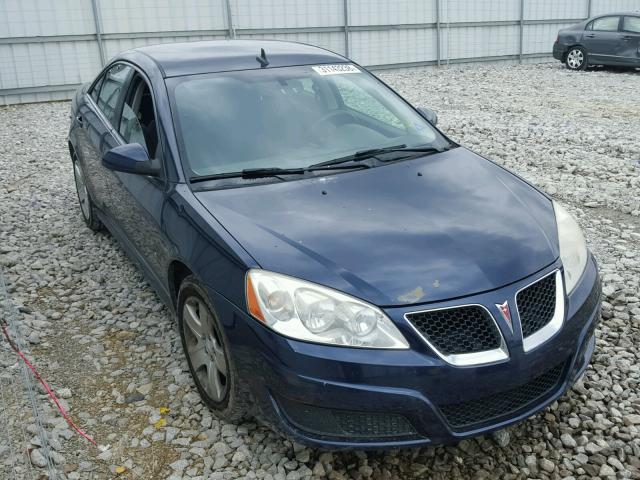 1G2ZJ57B794270569 - 2009 PONTIAC G6 BLUE photo 1