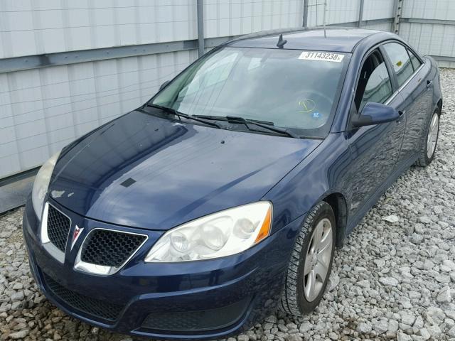 1G2ZJ57B794270569 - 2009 PONTIAC G6 BLUE photo 2