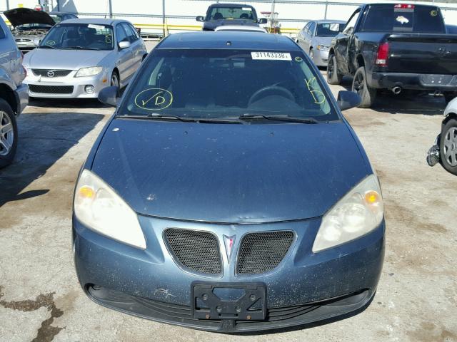 1G2ZH558X64184915 - 2006 PONTIAC G6 GT BLUE photo 10