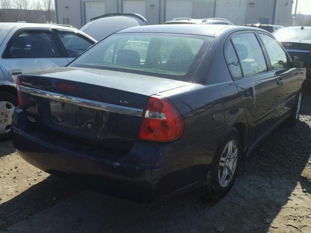 1G1ZS57F77F131712 - 2007 CHEVROLET MALIBU LS ლურჯი ფოტო 4