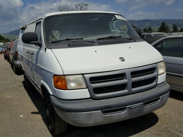 2B7JB21Y8YK151287 - 2000 DODGE RAM VAN B2 WHITE photo 1