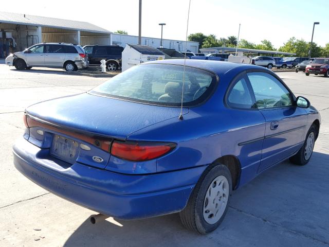 3FAKP1130WR205111 - 1998 FORD ESCORT ZX2 BLUE photo 4