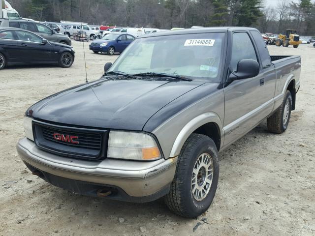 1GTDT19W9W8519015 - 1998 GMC SONOMA GRAY photo 2