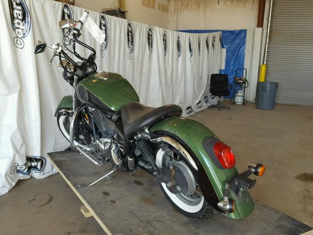 1HFSC3917XA100362 - 1999 HONDA VT1100 C3 GREEN photo 3