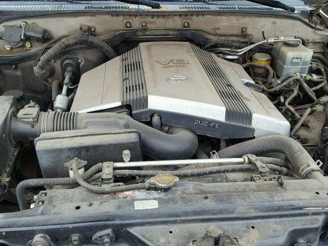 JTEHT05J342066897 - 2004 TOYOTA LAND CRUIS GOLD photo 7