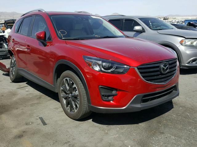 JM3KE4DY7G0814794 - 2016 MAZDA CX-5 GT RED photo 1