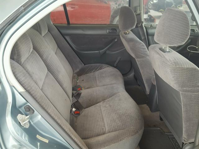 2HGEJ6615YH572812 - 2000 HONDA CIVIC BASE 绿色 照片 6