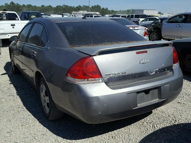 2G1WB58K669354247 - 2006 CHEVROLET IMPALA LS GRAY photo 3