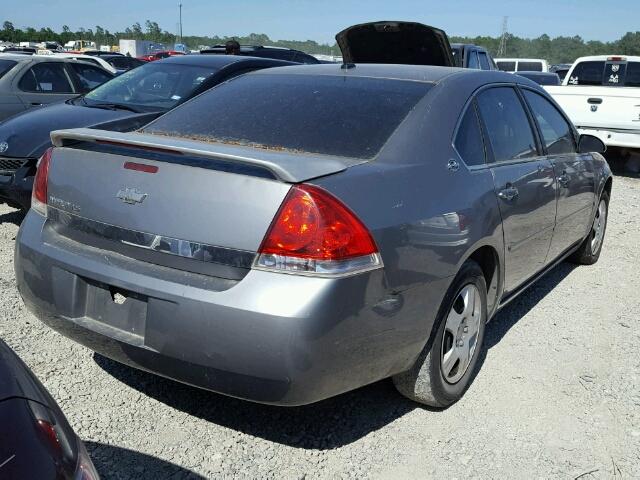 2G1WB58K669354247 - 2006 CHEVROLET IMPALA LS GRAY photo 4