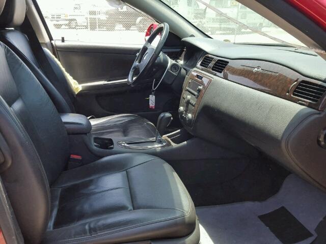2G1WC5E35C1209852 - 2012 CHEVROLET IMPALA LTZ RED photo 5