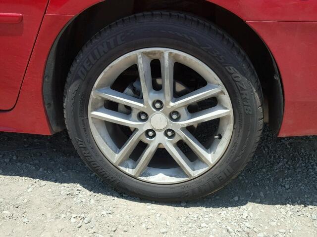 2G1WC5E35C1209852 - 2012 CHEVROLET IMPALA LTZ RED photo 9