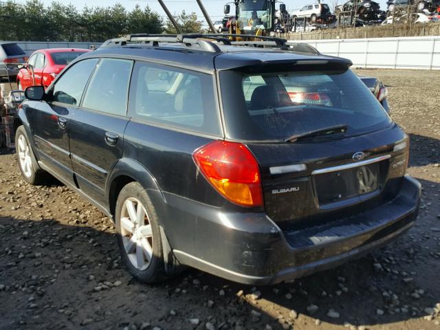 4S4BP62C867352334 - 2006 SUBARU LEGACY OUT BLACK photo 3