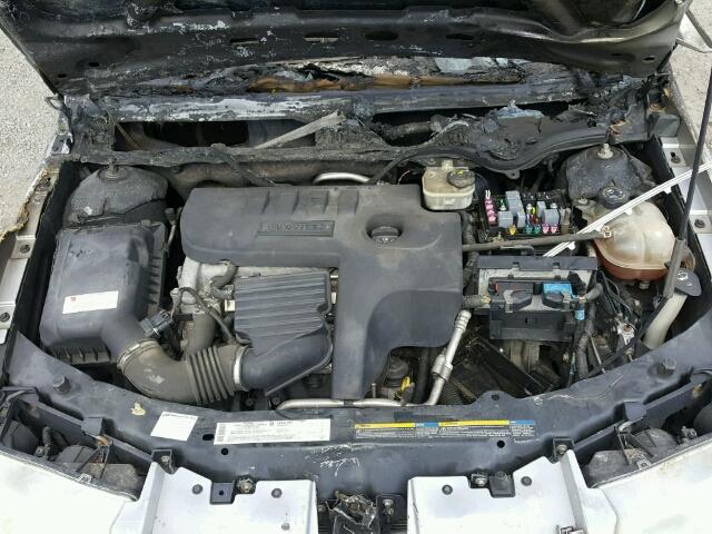 1G8AZ52F05Z144119 - 2005 SATURN ION LEVEL SILVER photo 7