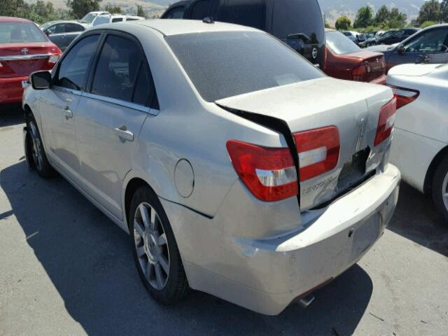 3LNHM26T29R604968 - 2009 LINCOLN MKZ ბეჟი ფოტო 3