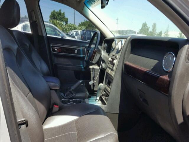 3LNHM26T29R604968 - 2009 LINCOLN MKZ ბეჟი ფოტო 5