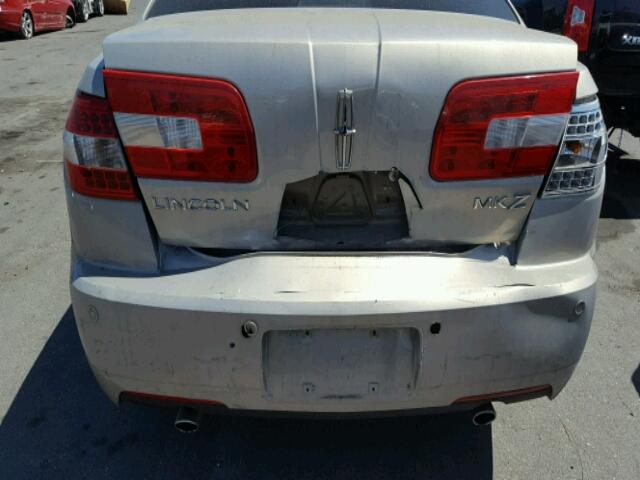 3LNHM26T29R604968 - 2009 LINCOLN MKZ ბეჟი ფოტო 9