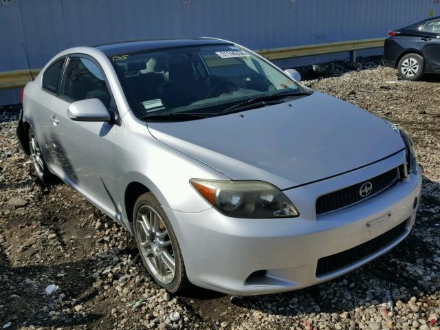 JTKDE167070187479 - 2007 TOYOTA SCION TC SILVER photo 1