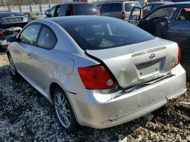 JTKDE167070187479 - 2007 TOYOTA SCION TC 银色 照片 3