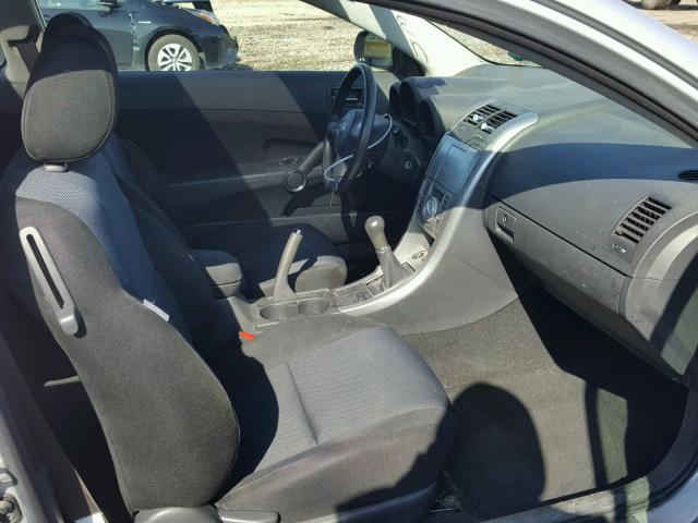 JTKDE167070187479 - 2007 TOYOTA SCION TC 银色 照片 5