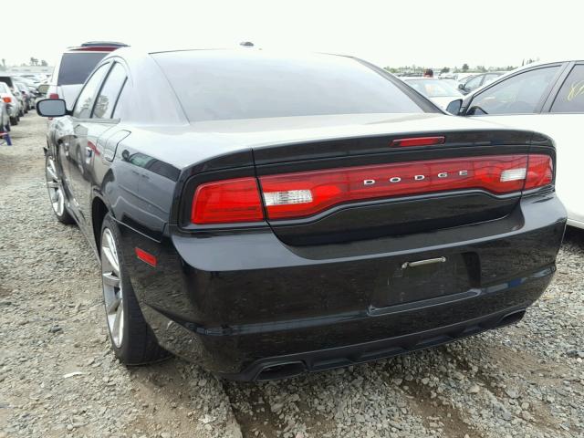 2C3CDXCT2CH124162 - 2012 DODGE CHARGER R/ BLACK photo 3